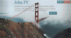 Desktop Screenshot of jobo.tv