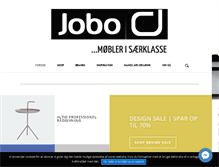 Tablet Screenshot of jobo.dk
